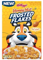 Frosted Flakes Cereal Honey Nut (13.7 oz )