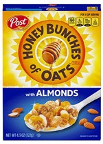 Honey Bunches of Oats with Almonds Cereal (4.3 oz )