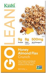 Kashi GoLean Crunch! Multigrain Cluster Cereal Honey Almond Flax (14 oz )