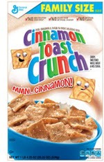 General Mills Cereals Cinnamon Toast Crunch
